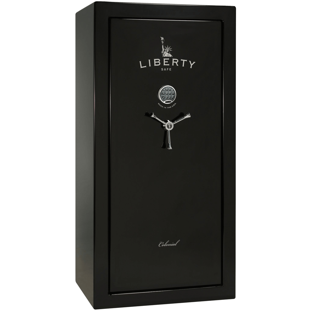 Colonial Series | Level 3 Security | 75 Minute Fire Protection | 30 | DIMENSIONS: 60.5&quot;(H) X 36&quot;(W) X 25&quot;(D) | Black Textured | Electronic Lock