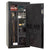 Centurion DLX 24 | Level 1 Security | 40 Minute Fire Protection | Dimensions: 59.5" x 28.25" x 20" | Textured Black | Chrome | Elock - Drop Handle Promotion - Open Door
