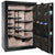 Colonial 35 | Pro Flex Interior | Level 4 Security | 75 Minute Fire Protection | Dimensions: 60.5"(H) x 42"(W) x 22"(D) | Up to 45 Long Guns | Black Gloss | Mechanical Lock - Open