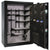 Colonial 35 | Pro Flex Interior | Level 4 Security | 75 Minute Fire Protection | Dimensions: 60.5"(H) x 42"(W) x 22"(D) | Up to 45 Long Guns | Black Textured | Electronic Lock – Open