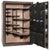 Colonial 35 | Pro Flex Interior | Level 4 Security | 75 Minute Fire Protection | Dimensions: 60.5"(H) x 42"(W) x 22"(D) | Up to 45 Long Guns | Bronze Textured | Mechanical Lock – Open