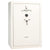 Colonial 35 | Pro Flex Interior | Level 4 Security | 75 Minute Fire Protection | Dimensions: 60.5"(H) x 42"(W) x 22"(D) | Up to 45 Long Guns | White Gloss Black Chrome | Electronic Lock - Closed