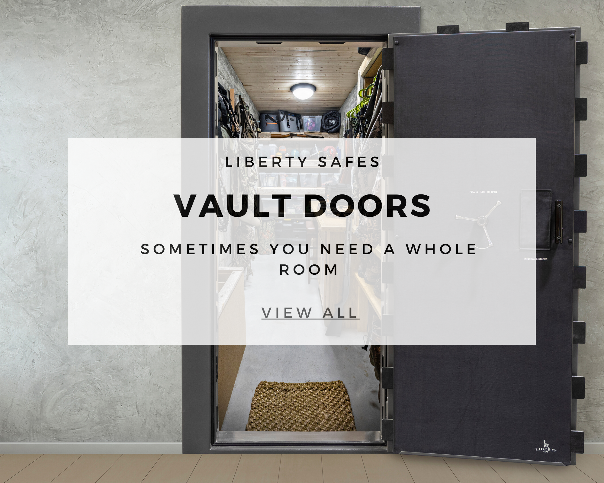 Vault Doors Sometimes you need a whole room